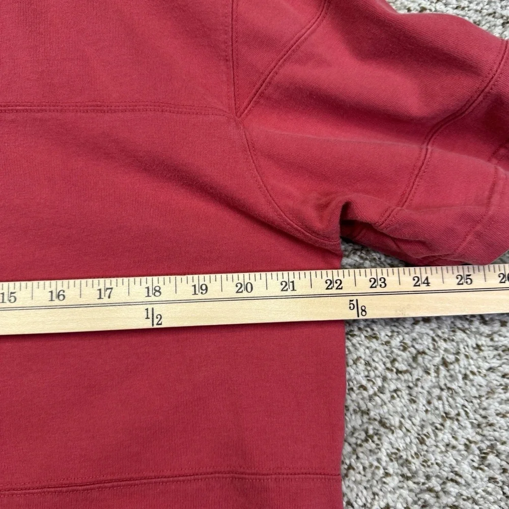 Vintage 90s Polo Ralph Lauren Polo Shirt Men's Size Large Red Denim Collar Rugby